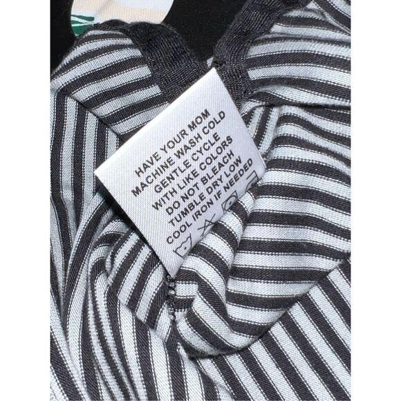 Travis Mathew Homer Striped Black Short Sleeve Golf Polo Shirt Size Large #10 - Picture 6 of 6